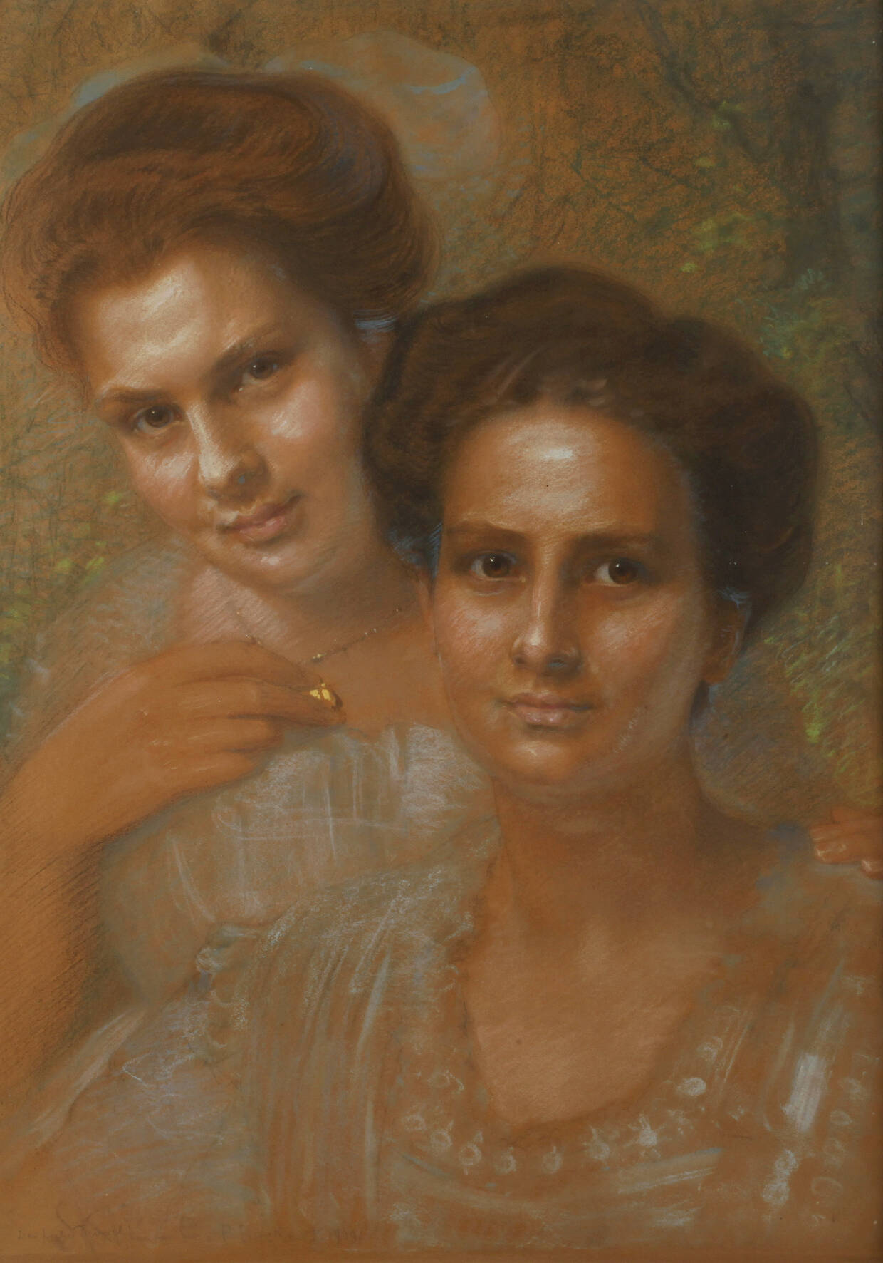 Prof. Paul Beckert, Schwesterpaar