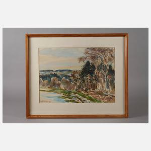 Fredo Bley, "Vorfrühling im Vogtland"