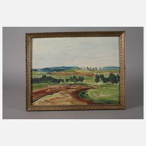 Fredo Bley, Frühlingshafte Vogtlandlandschaft