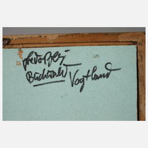 Fredo Bley, Frühlingshafte Vogtlandlandschaft