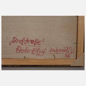 Fredo Bley, "Dorfstraße"