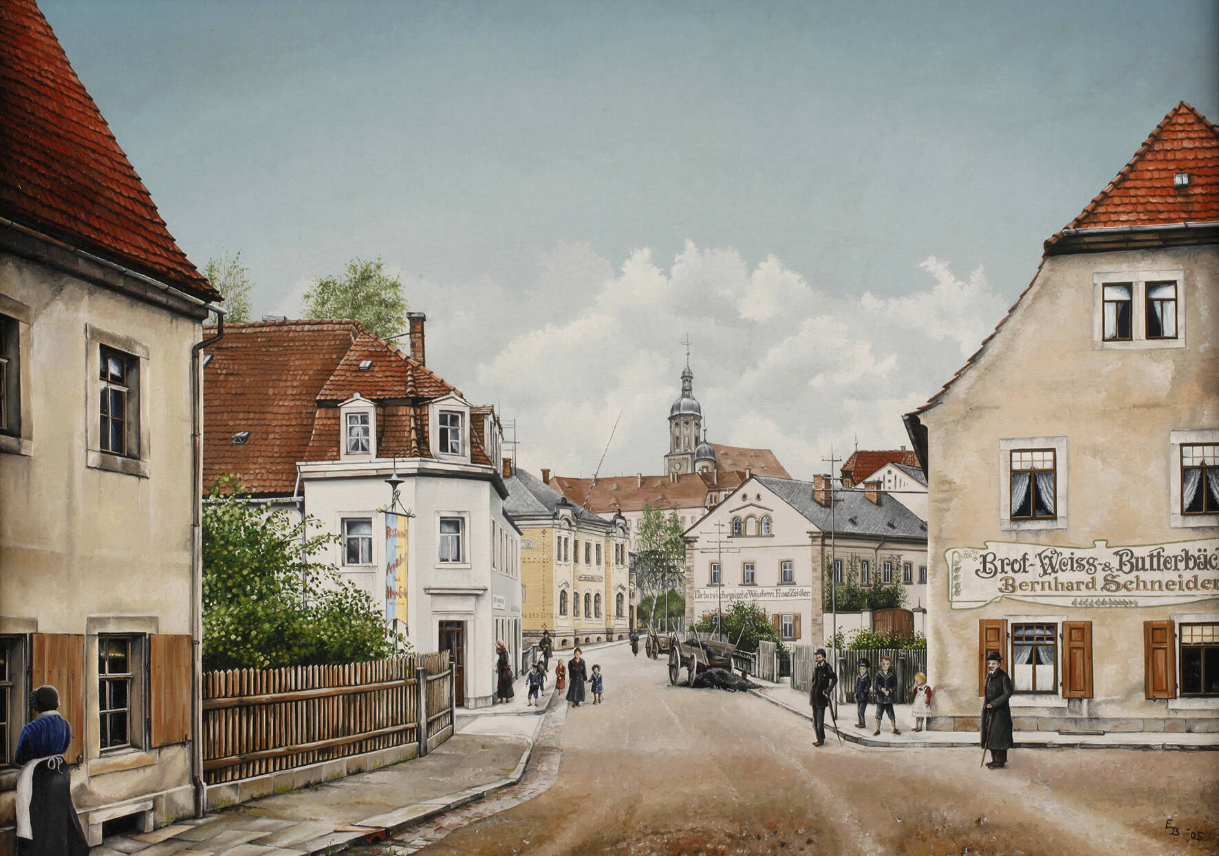 Eckhart Böhm, Partie in Dippoldiswalde