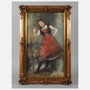 Richard Böhm, Tänzerin