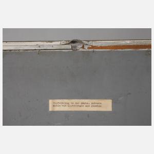 Oskar Bräuer, Frühling in der Sächsischen Schweiz