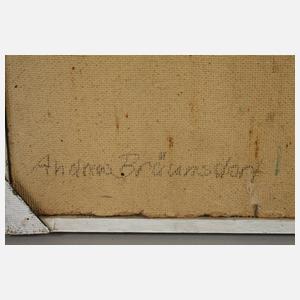 Andreas Bräunsdorf, Baustelle am Dresdner Schloss