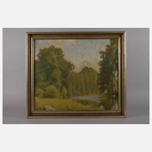 Hermann Theodor Droop, Muldenufer bei Berthelsdorf