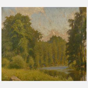 Hermann Theodor Droop, Muldenufer bei Berthelsdorf