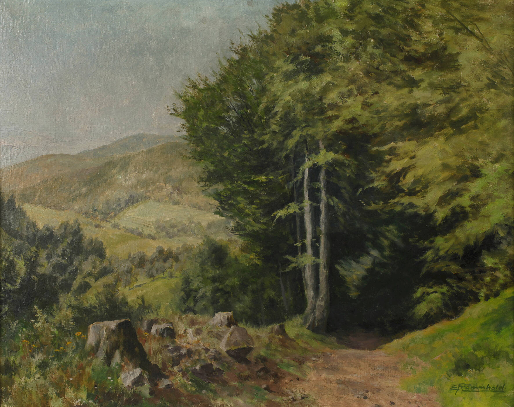 Ernst Frommhold, Sommerlandschaft