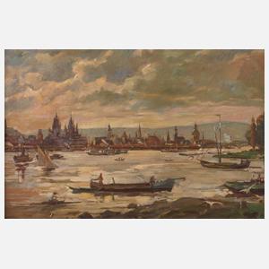 Helene Gottschling, attr., Ansicht Mainz