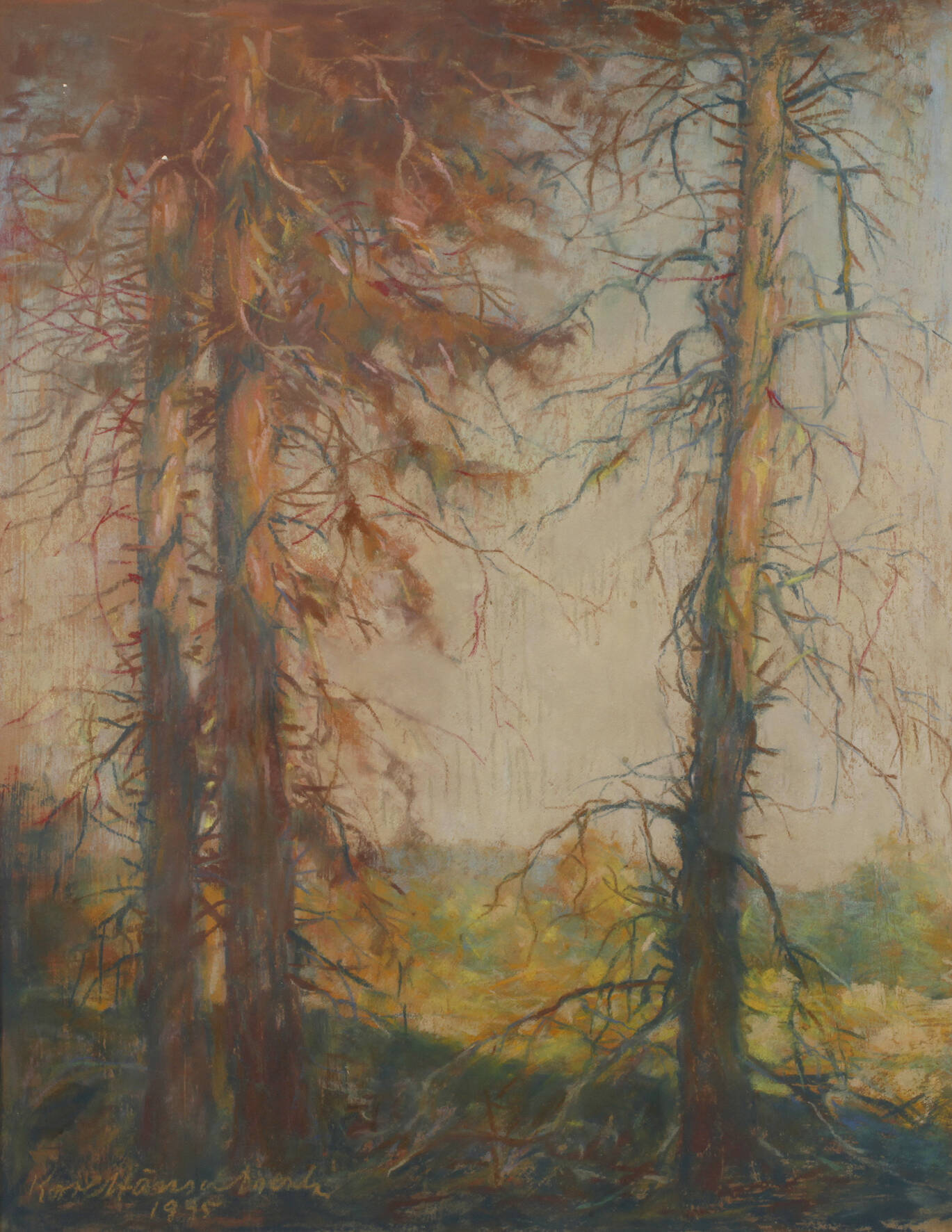 Karl Ernst Hänsel, Am Waldrand