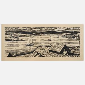 Johannes Hegner, "An der Talsperre Pöhl"