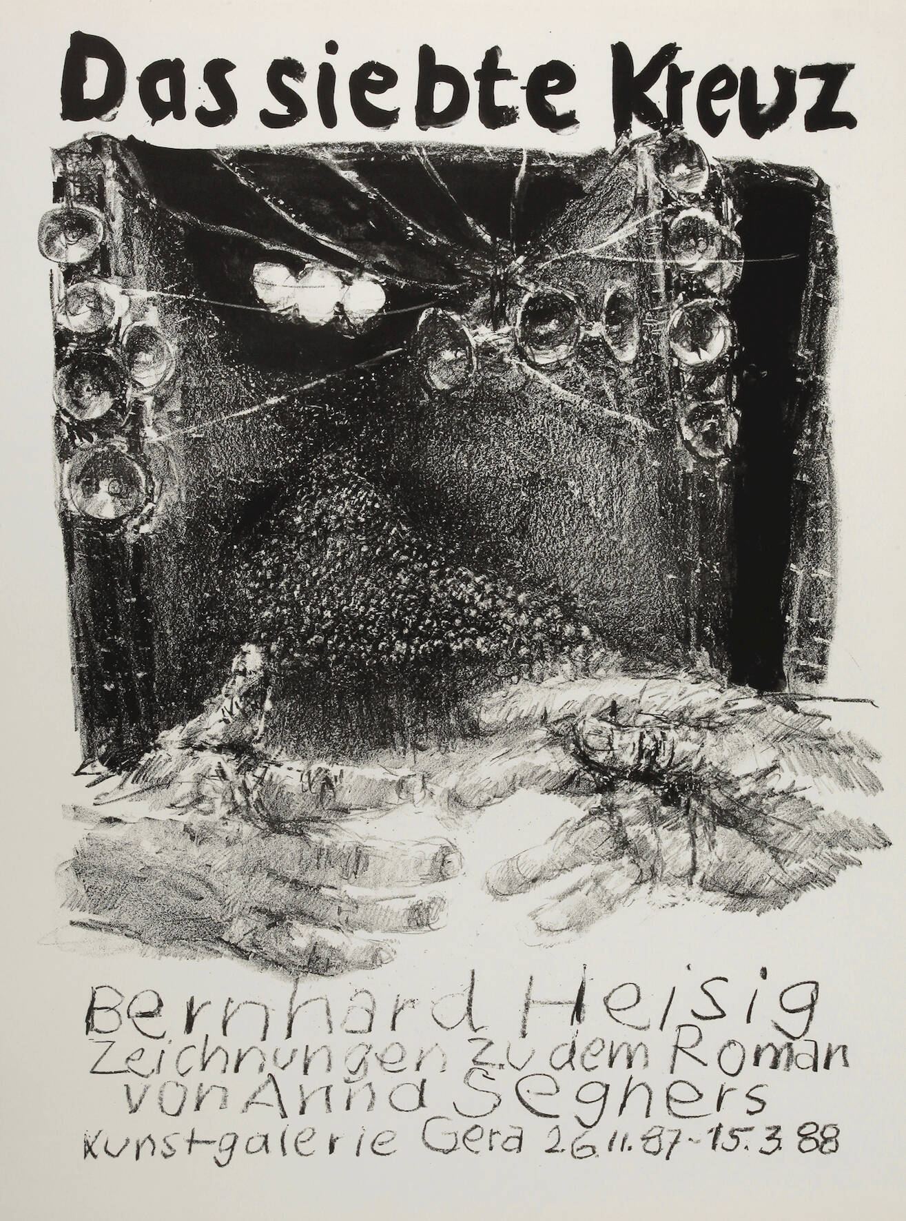 Prof. Bernhard Heisig, zu "Das siebte Kreuz"