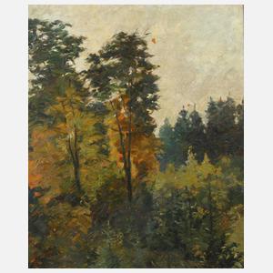Artur Henne, Waldlandschaft