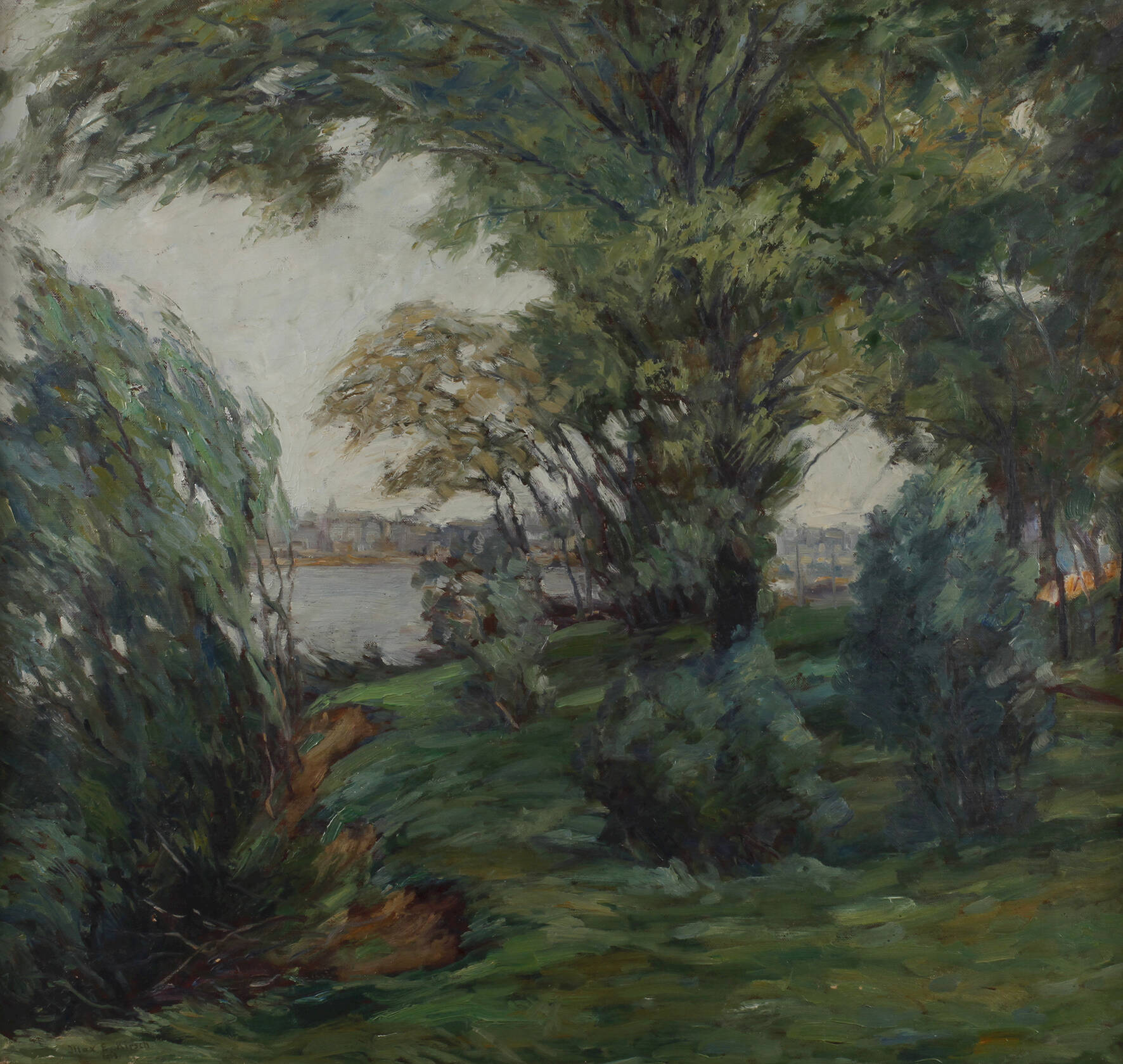 Max E. Kirsch, Am Flussufer