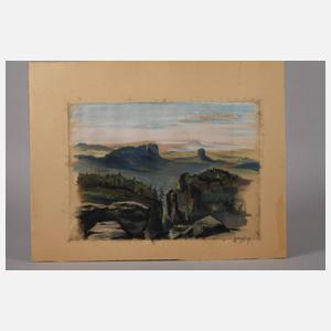 Käthe Mickwausch, Im Elbsandsteingebirge