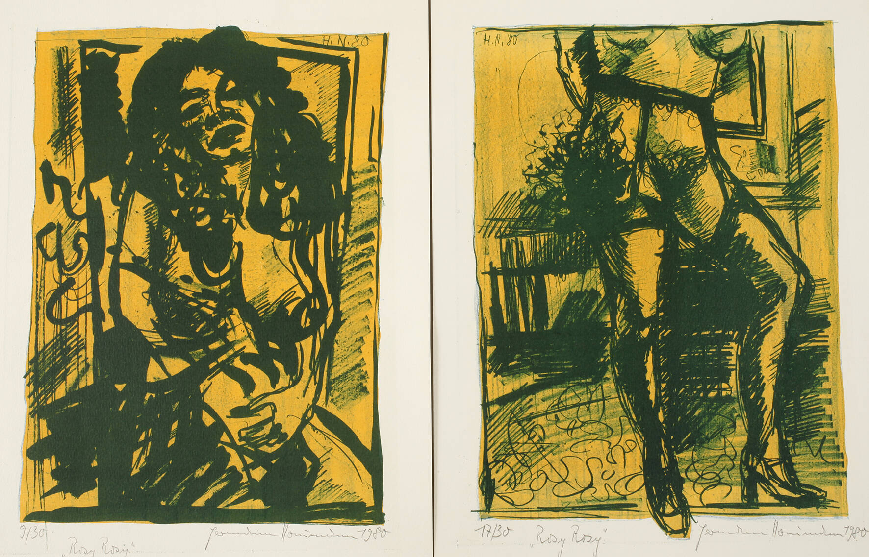 Hermann Naumann, Paar Graphiken