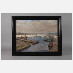 Ernst Olbrich, Am Hafen