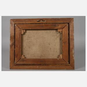 Thilo Oqueka, Gehöft hinter Bäumen"