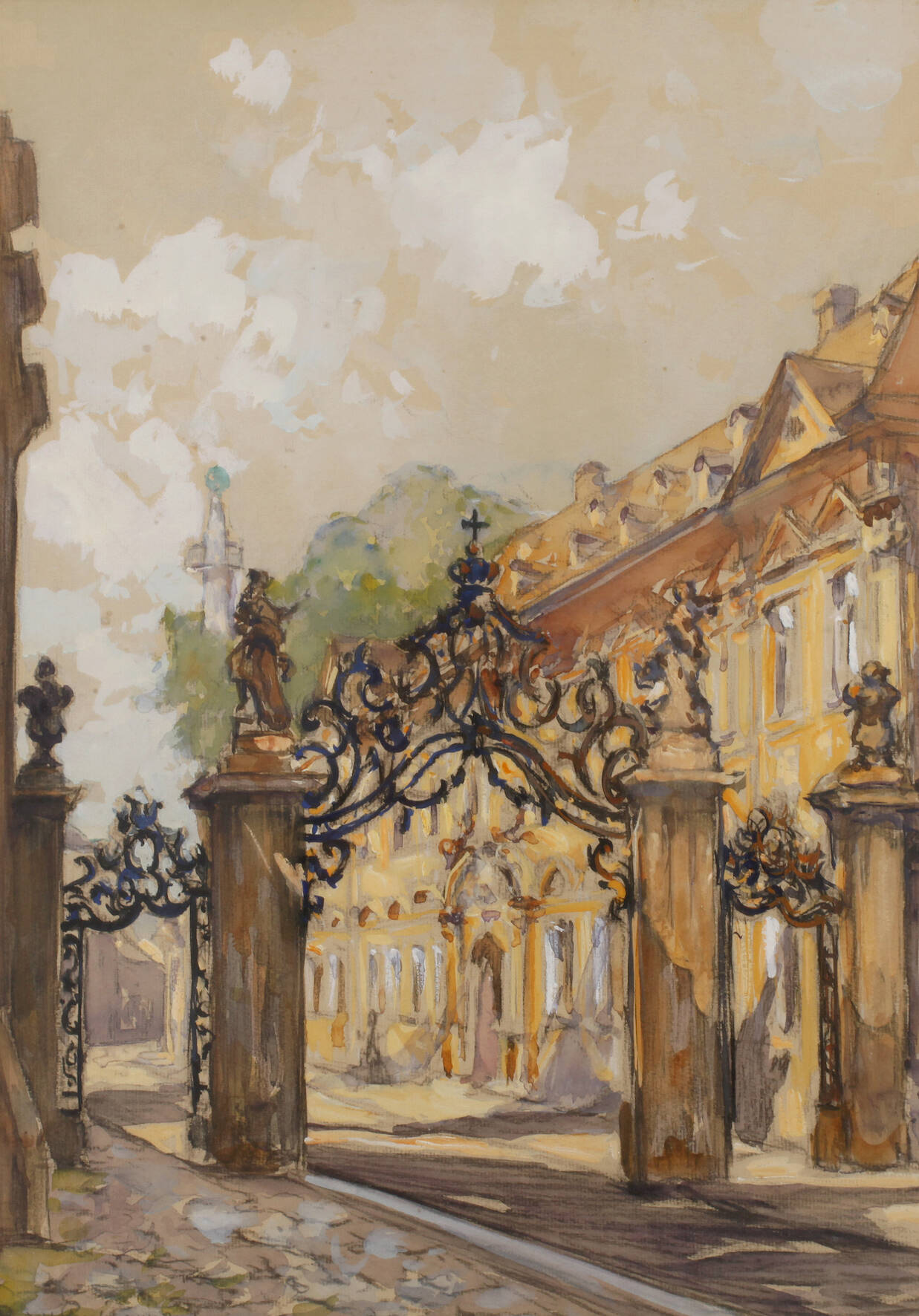 Rudolf Poeschmann, Hofgartentor Würzburg