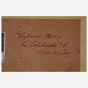 Herbert Röder, "Vogtland bei Schöneck"