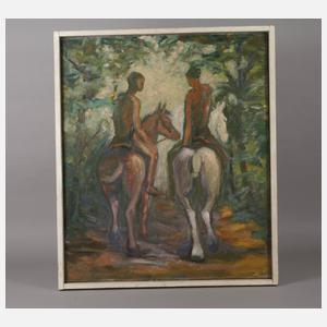 Otto Rudolf Schmidt, "Reiter aus Moritzburg"