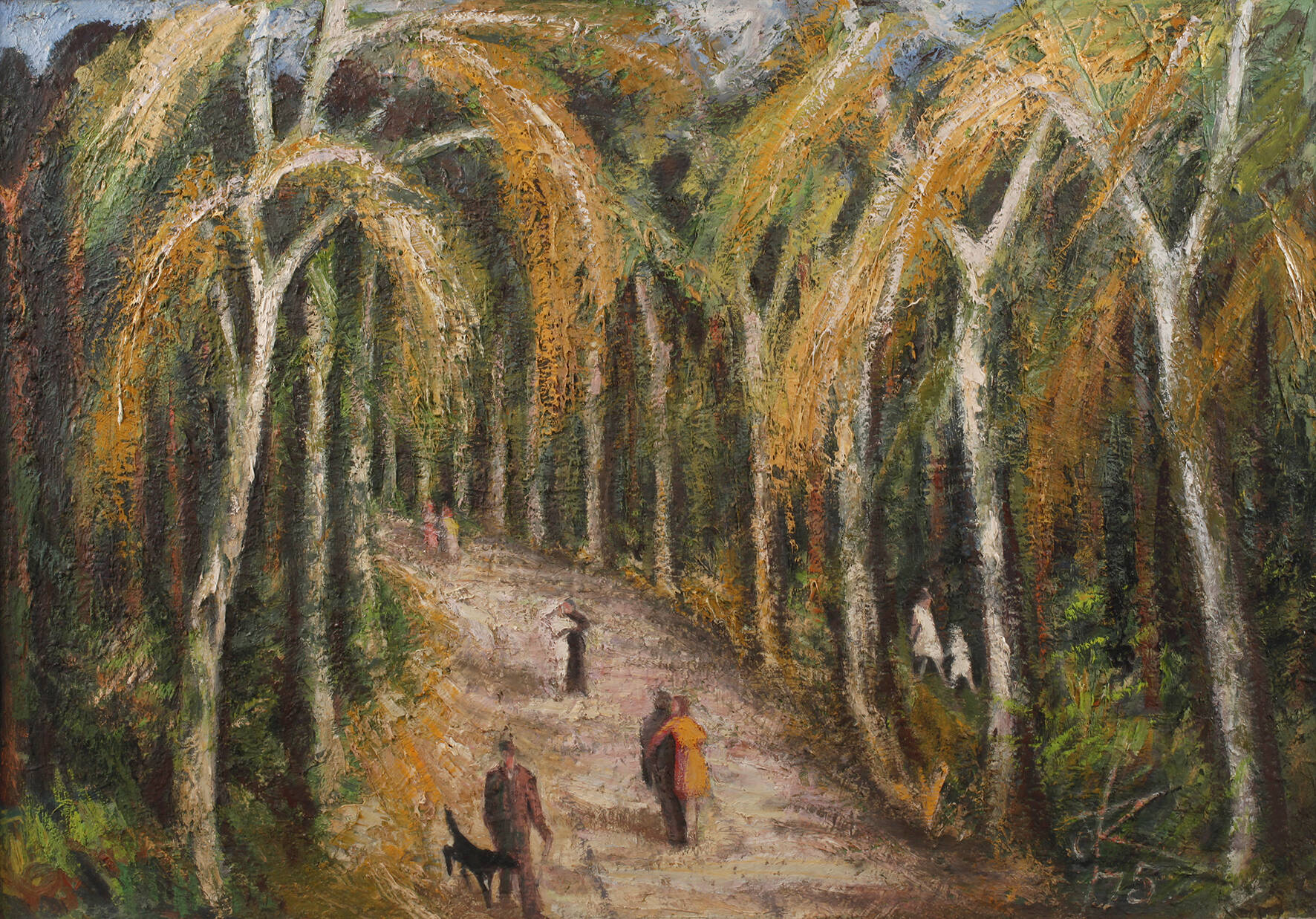 Otto Rudolf Schmidt, "Sternweg am Sonntag"