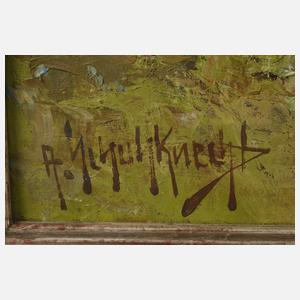 Prof. Adolf Schuhknecht, "Sommer im Zillertal"