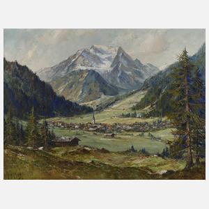 Prof. Adolf Schuhknecht, "Sommer im Zillertal"