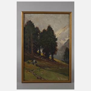 Karl Hanns Taeger, Marterl im Gebirge