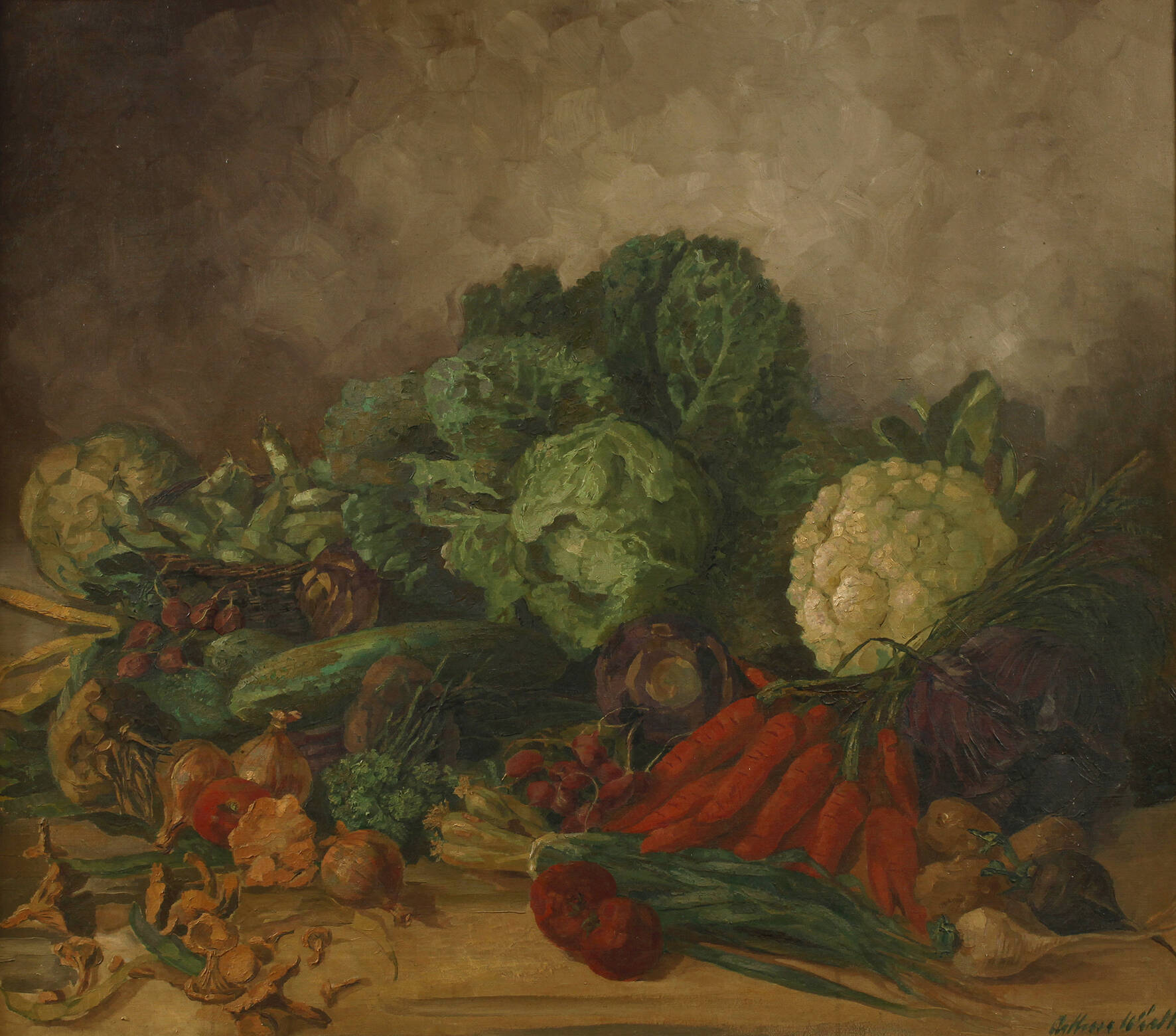 Arthur Wirth, Gemüsestillleben