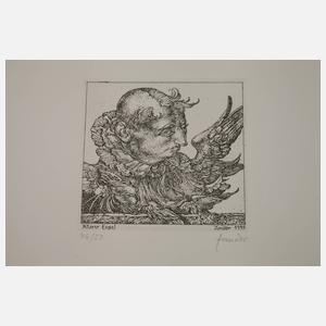 Heinz Zander, Katalog mit Graphik