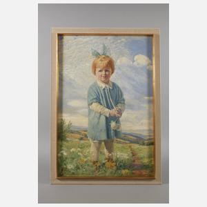 Prof. Friedrich Rudolf Zenker, Mädchenportrait