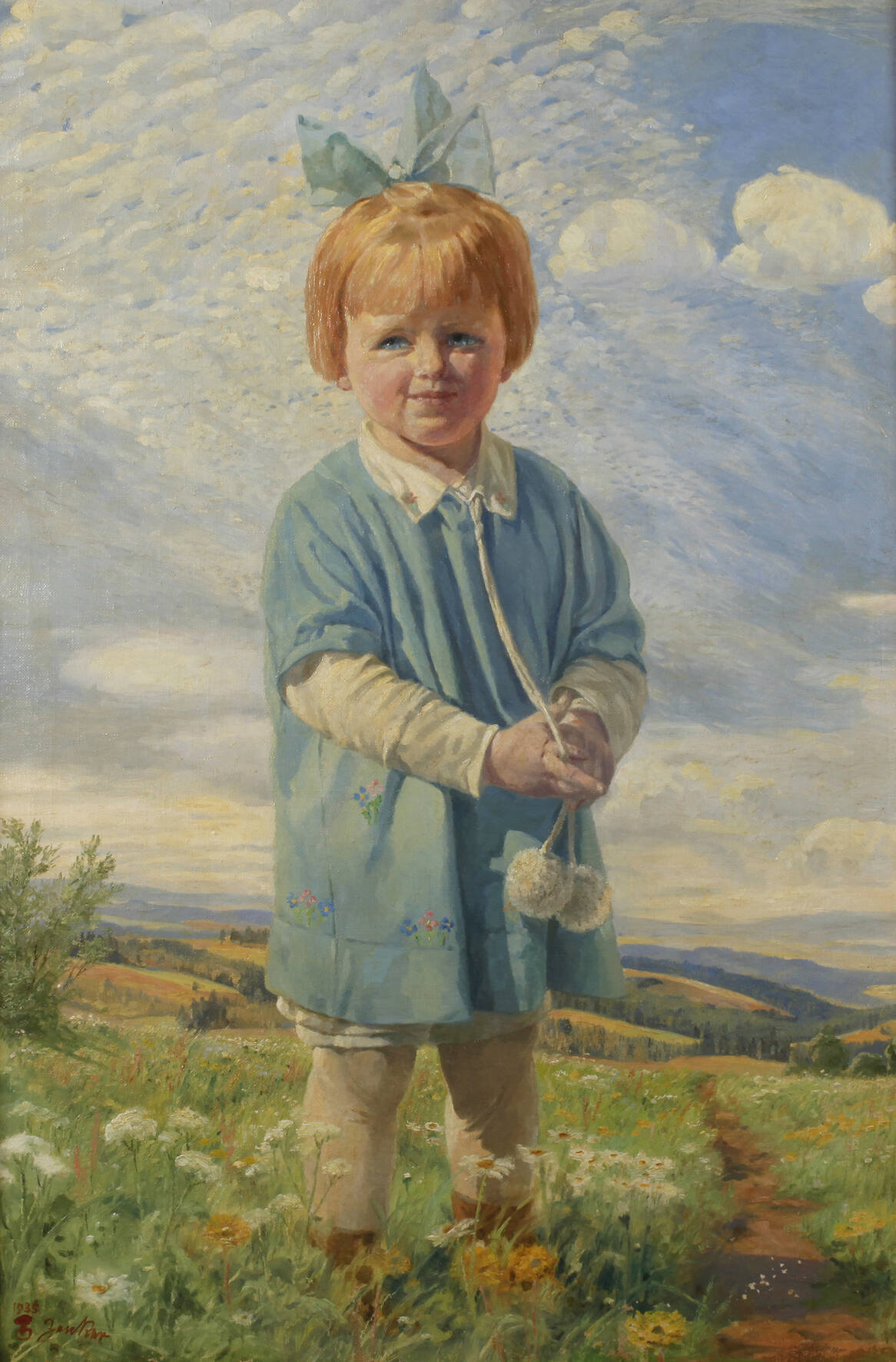 Prof. Friedrich Rudolf Zenker, Mädchenportrait