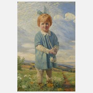 Prof. Friedrich Rudolf Zenker, Mädchenportrait