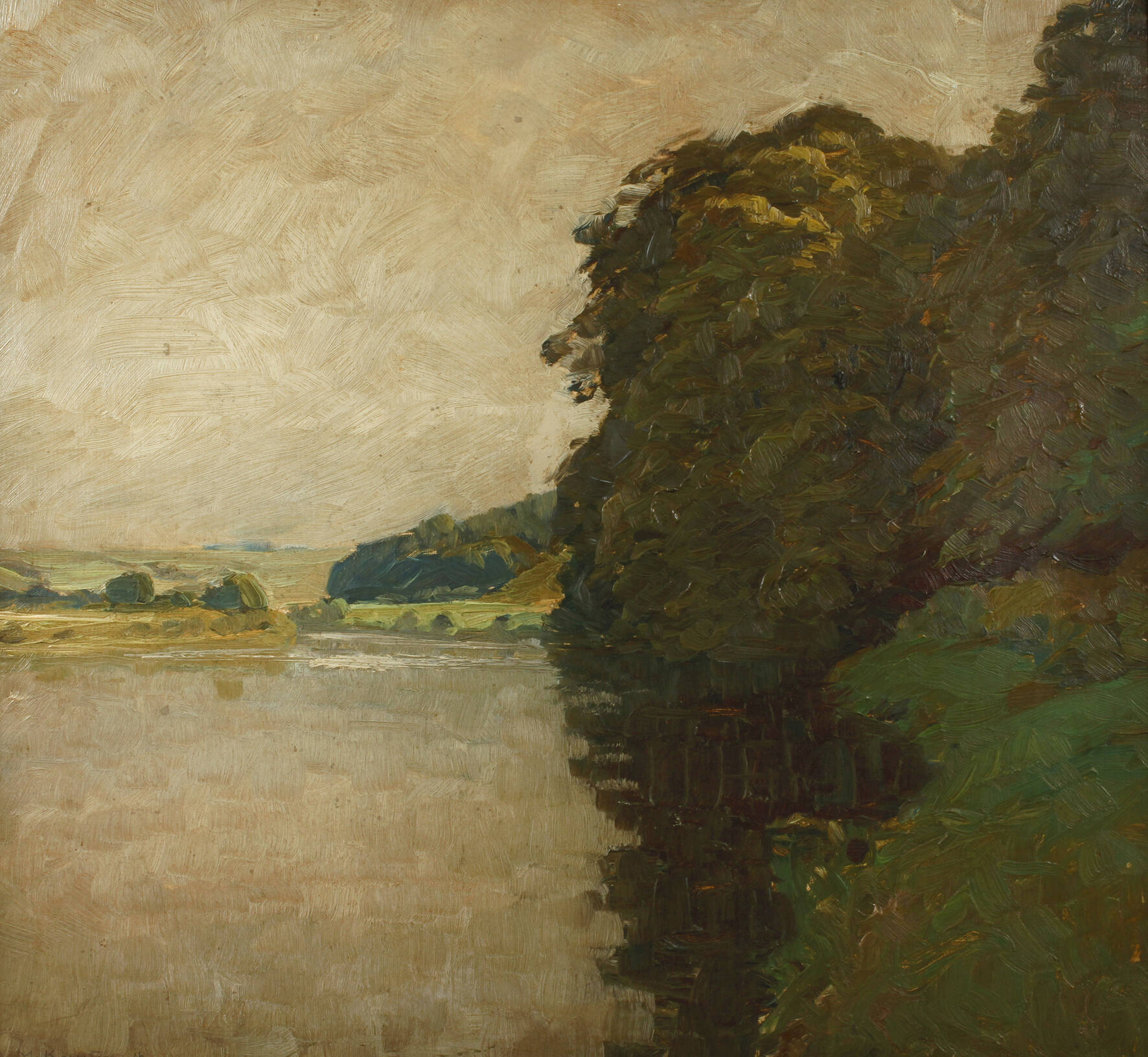 Reinhold Martin Kuntze, Sommer am Fluss