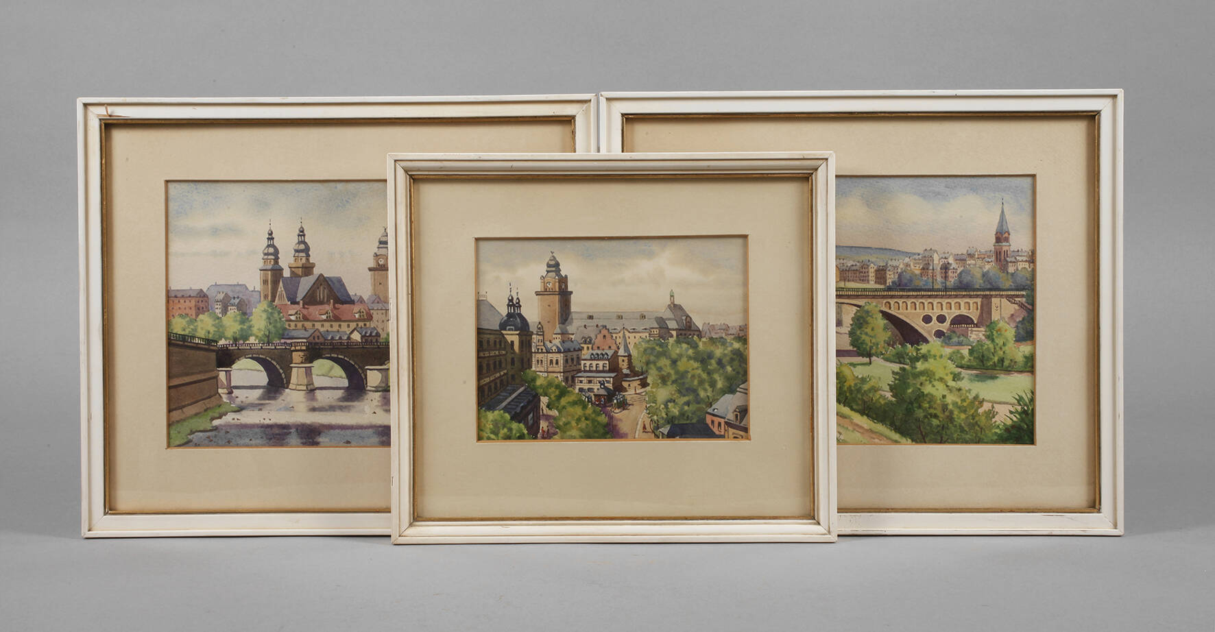 Konvolut Plauenansichten