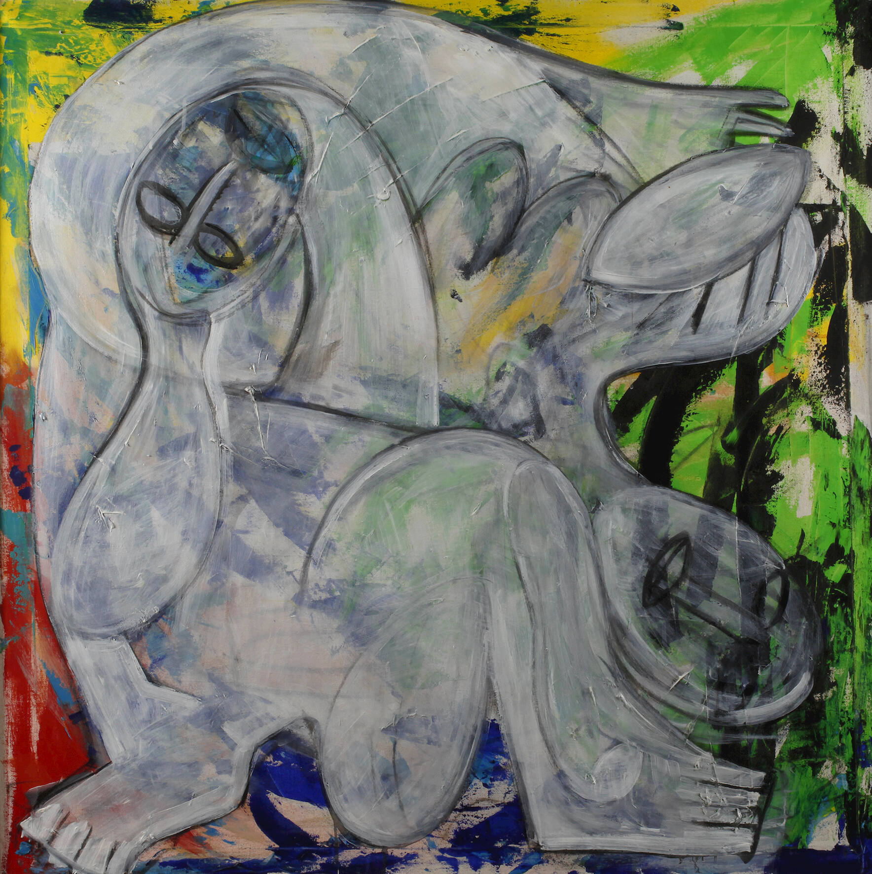 Sabine Gumnitz, "Farbe gerät ausser Fassung"