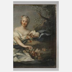 Anne Henriette von Frankreich als "Flora"