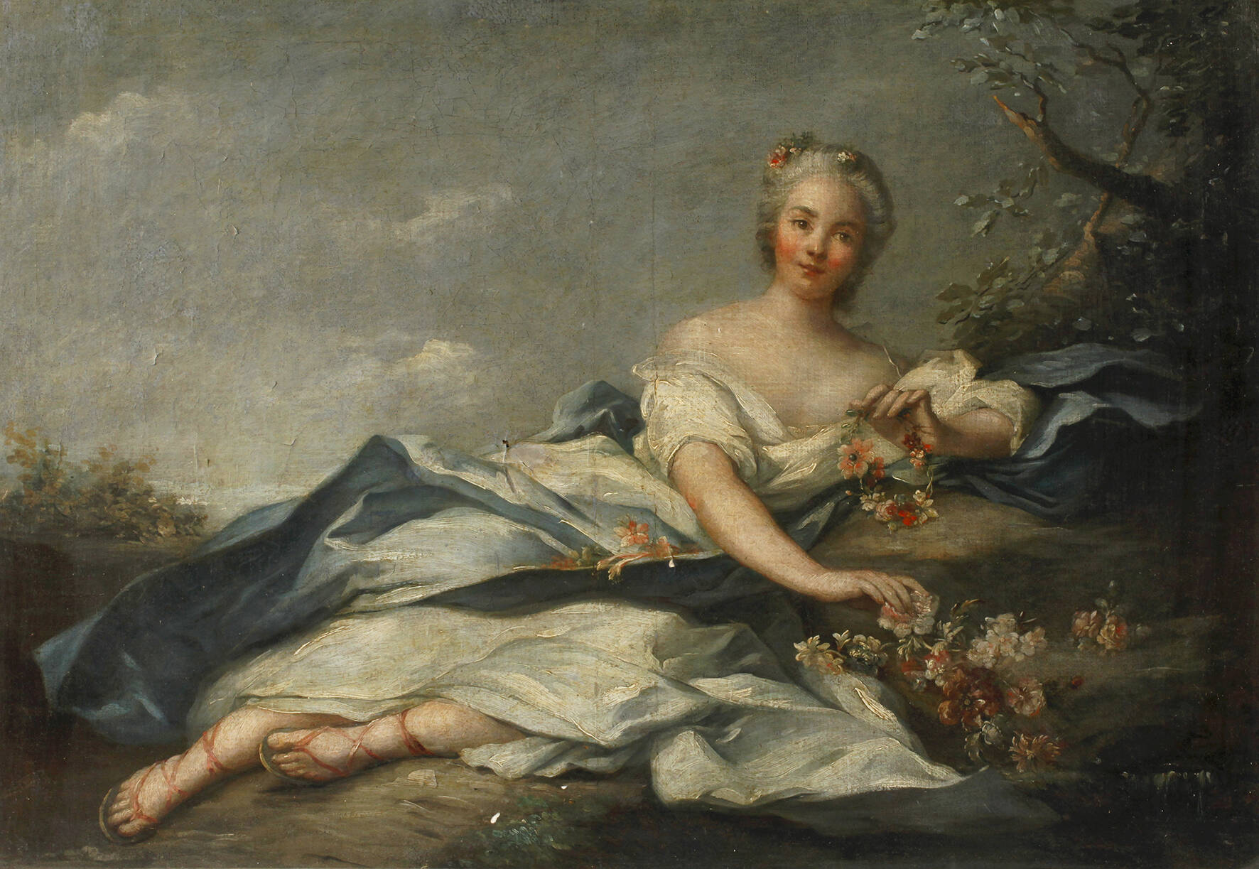 Anne Henriette von Frankreich als "Flora"