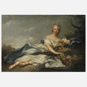 Anne Henriette von Frankreich als "Flora"