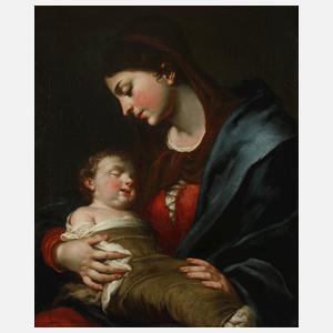 Mutter mit Kind, Barock