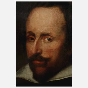 Portrait eines Adligen mit Hund