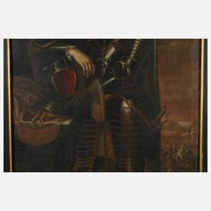 Ritterbildnis eines Adligen, Barock