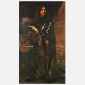 Ritterbildnis eines Adligen, Barock