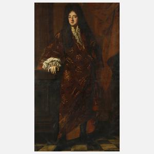 Ungewöhnliches Portrait eines Adligen, Barock