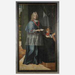 Portrait eines Bischofs, Barock
