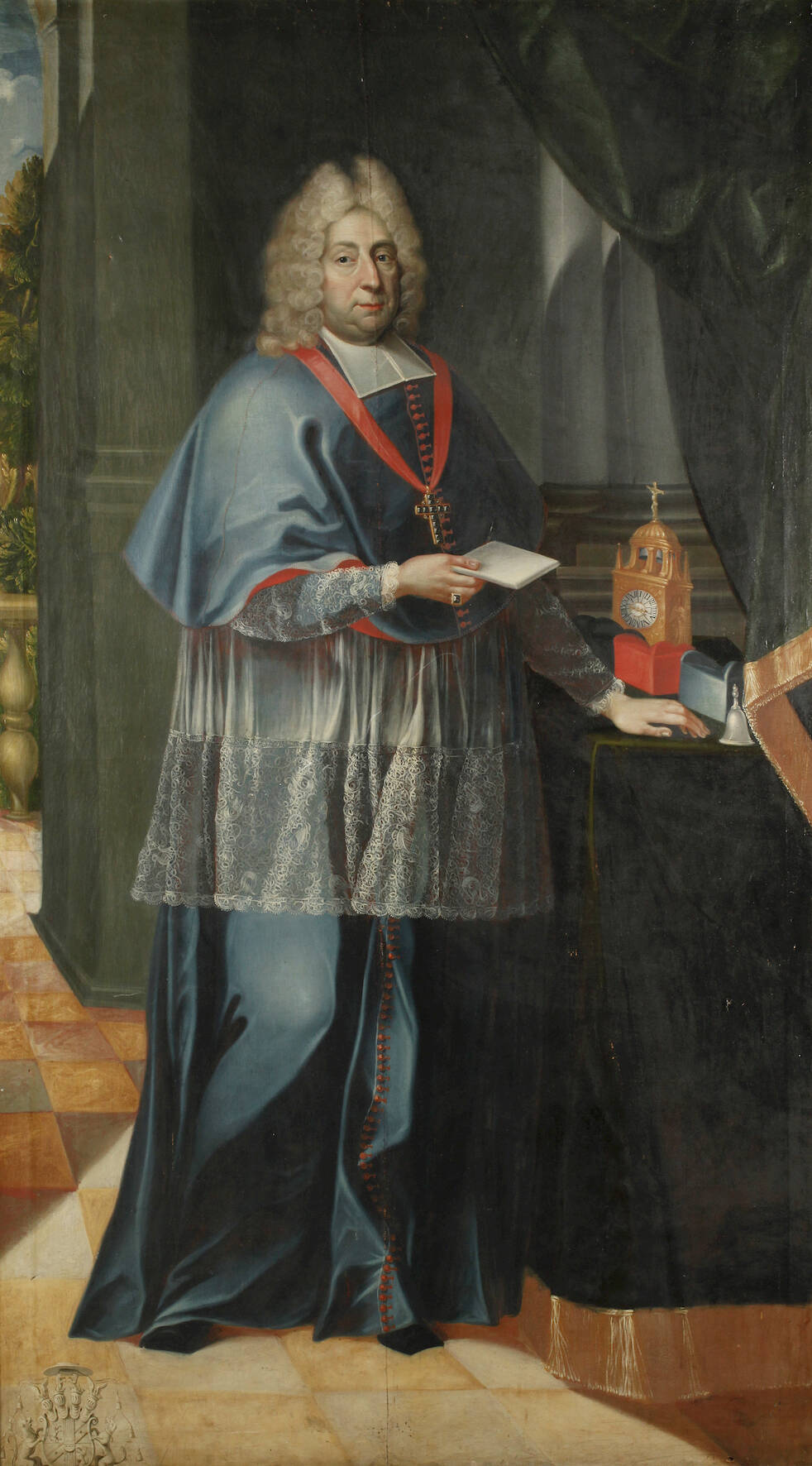 Portrait eines Bischofs, Barock
