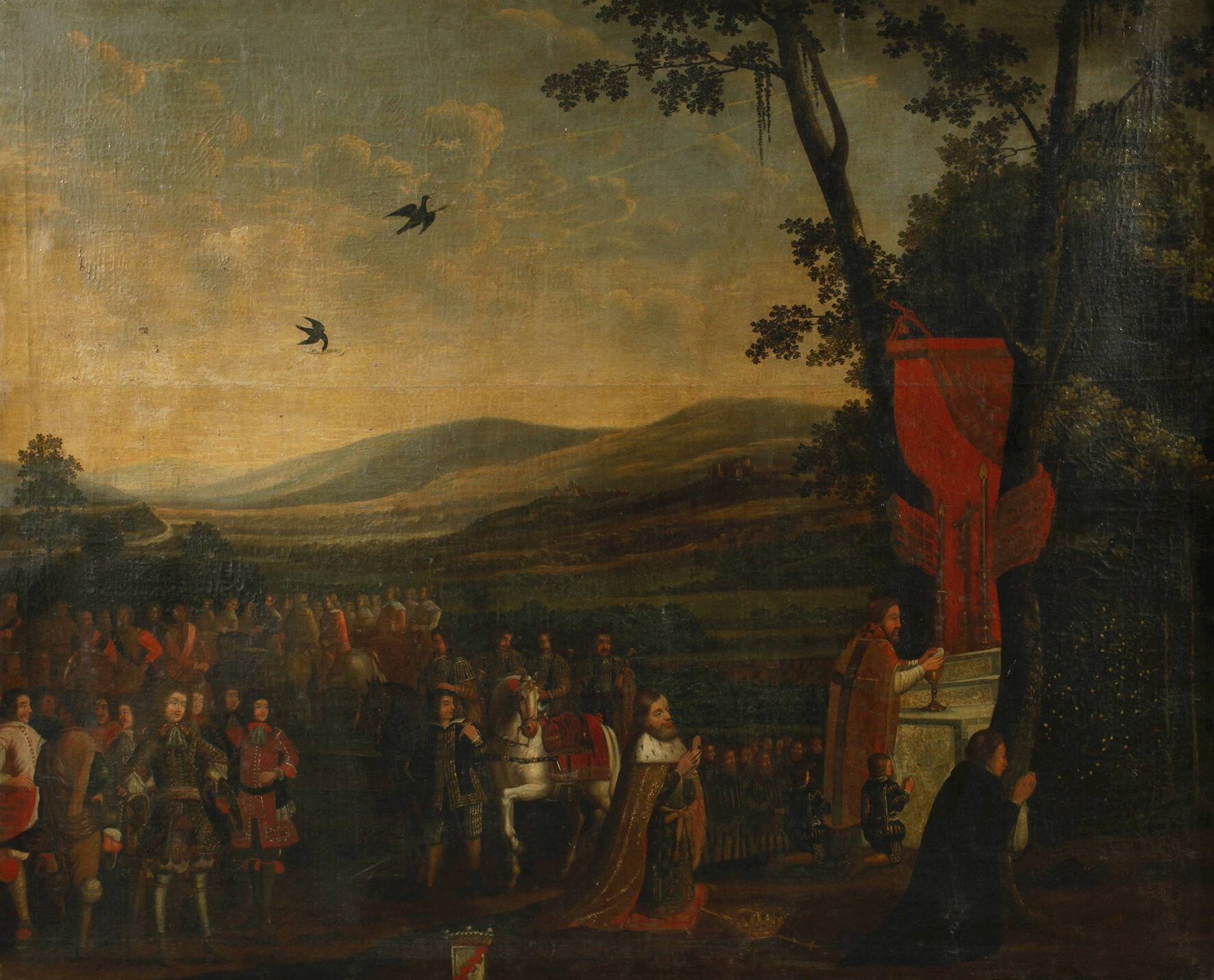 Andacht vor der Schlacht