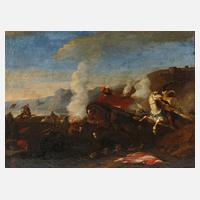 Barocke Schlachtenszene der Osmanenkriege111