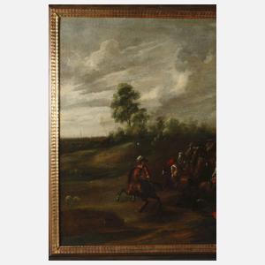 Schlachtenszene, Barock